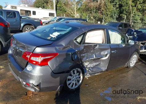 2016 Nissan Sentra Sv из США, поврежденный, VIN 3N1AB7AP5GL683316